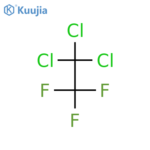 1,1,1-Trichloro-2,2,2-trifluoroethane structure