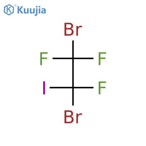 1,2-Dichloro-1,1,2-trifluoro-2-iodoethane structure