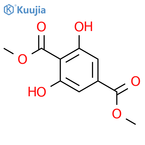 2,6-Dihydroxy-1,4-benzenedicarboxylic acid; Di-Me ester structure