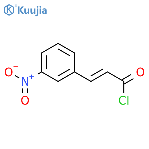 2-Propenoyl chloride,3-(3-nitrophenyl)- structure