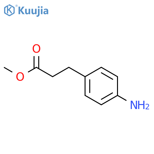 Methyl 3-(4-aminophenyl)propanoate structure