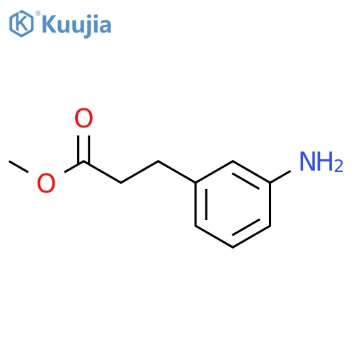 methyl 3-(3-aminophenyl)propanoate structure
