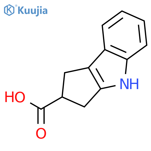 1,2,3,4-Tetrahydrocyclopenta[b]indole-2-carboxylic acid structure
