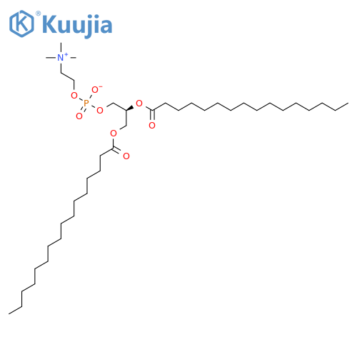 2,3-Dipalmitoyl-sn-glycero-1-phosphocholine structure
