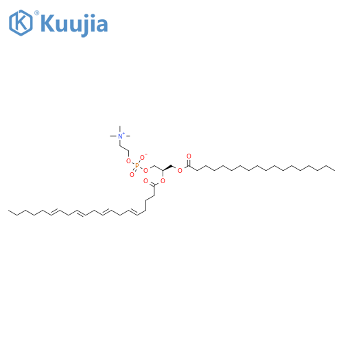 3,5,8-Trioxa-4-phosphaoctacosa-13,16,19,22-tetraen-1-aminium,4-hydroxy-N,N,N-trimethyl-9-oxo-7-[[(1-oxooctadecyl)oxy]methyl]-, inner salt,4-oxide, (7R,13Z,16Z,19Z,22Z)- structure