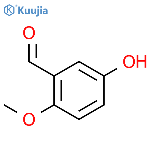 5-Hydroxy-2-methoxybenzaldehyde structure