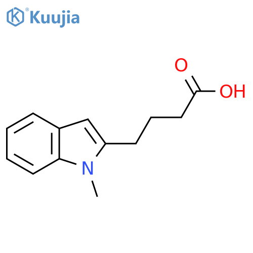 4-(1-methyl-1H-indol-2-yl)butanoic acid structure