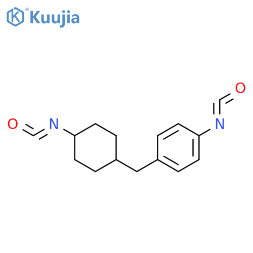 Benzene,1-isocyanato-4-[(4-isocyanatocyclohexyl)methyl]- structure