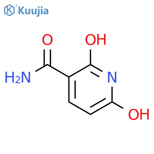 3-Pyridinecarboxamide,1,2-dihydro-6-hydroxy-2-oxo- structure
