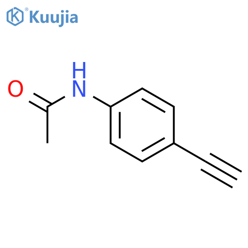 N-(4-Ethynylphenyl)acetamide structure
