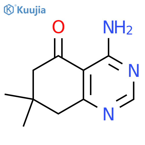 4-Amino-7,7-dimethyl-7,8-dihydroquinazolin-5(6H)-one structure