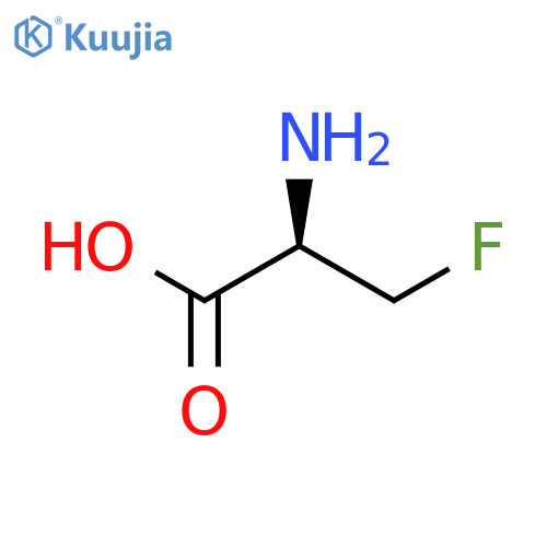 (2R)-2-amino-3-fluoropropanoic acid structure