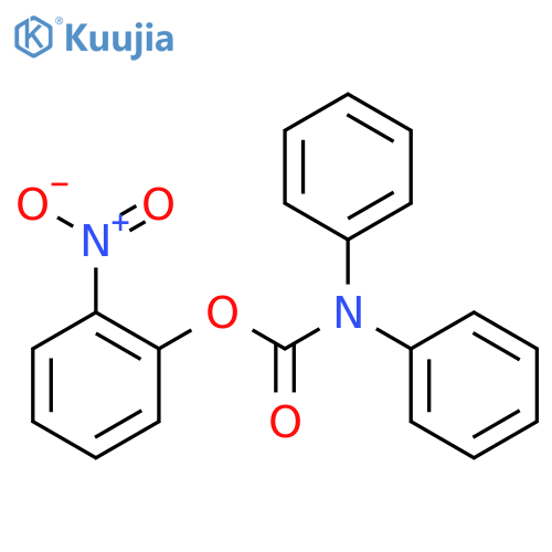 2-nitrophenyl N,N-diphenylcarbamate structure