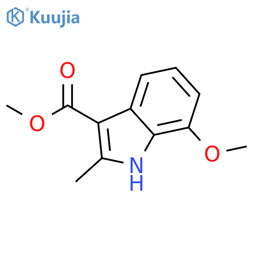 methyl 7-methoxy-2-methyl-1H-indole-3-carboxylate structure