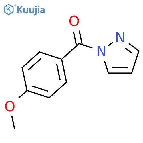 (4-Methoxy-phenyl)-pyrazol-1-yl-methanone structure