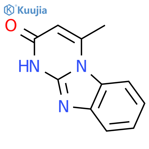 4-methyl-Pyrimido[1,2-a]benzimidazol-2(1H)-one structure