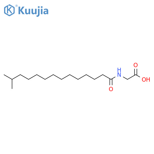 Glycine, N-(13-methyl-1-oxotetradecyl)- structure