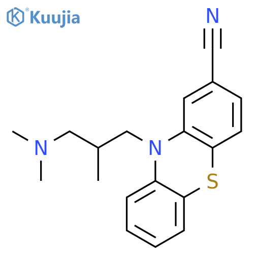Cyamemazine structure