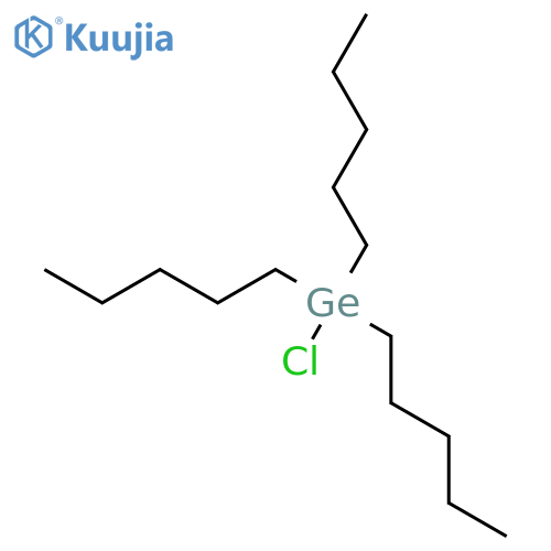 Germane, chlorotripentyl- structure