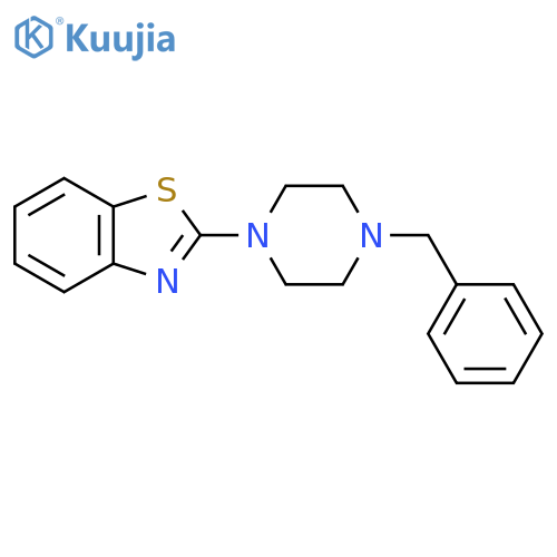 2-(4-Benzylpiperazin-1-yl)-1,3-benzothiazole structure