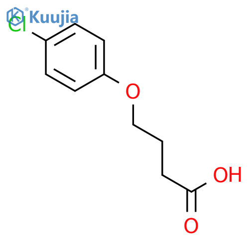 4-(4-Chlorophenoxy)butanoic acid structure