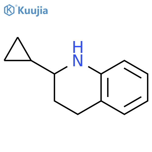 2-cyclopropyl-1,2,3,4-tetrahydroquinoline structure