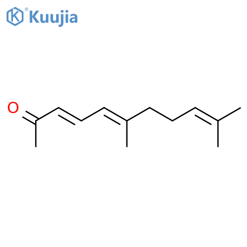 (3E,5E)-6,10-dimethylundeca-3,5,9-trien-2-one structure