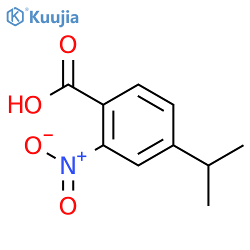 4-Isopropyl-2-nitrobenzoic acid structure