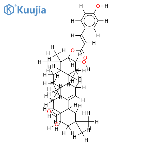 3-O-trans-Cumaroylmaslininsaeure structure