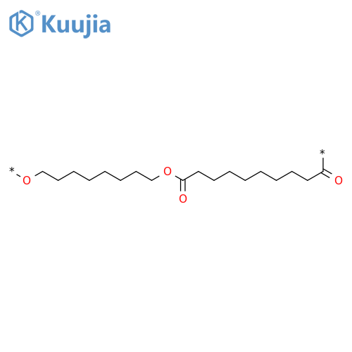 Poly[oxy-1,8-octanediyloxy(1,10-dioxo-1,10-decanediyl)] structure