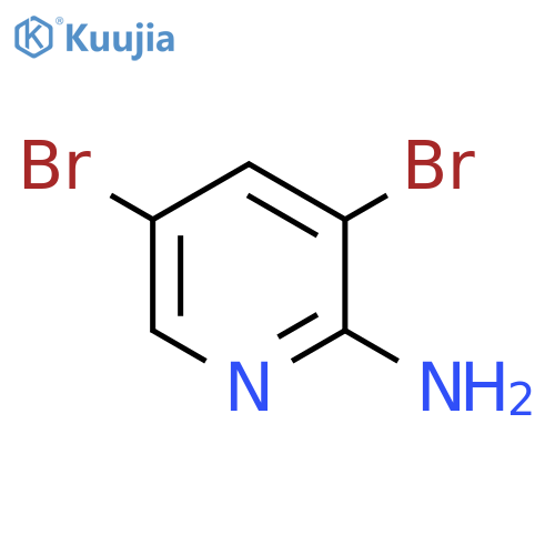 2-Amino-3,5-dibromopyridine structure