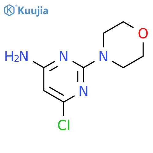 6-Chloro-2-morpholinopyrimidin-4-amine structure
