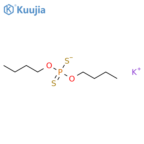 Phosphorodithioic acid,O,O-dibutyl ester, potassium salt (1:1) structure
