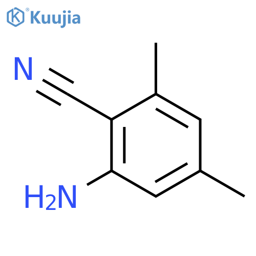 2-Amino-4,6-dimethylbenzonitrile structure