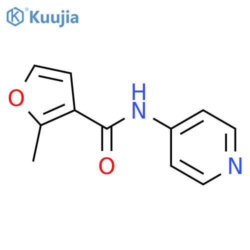 3-Furancarboxamide, 2-methyl-N-4-pyridinyl- structure