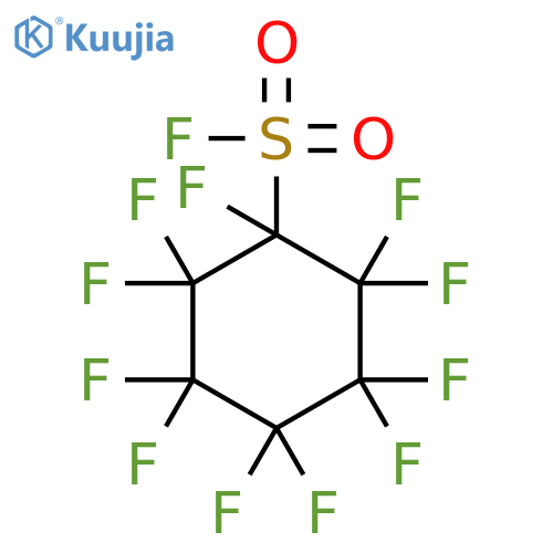 Cyclohexanesulfonylfluoride, 1,2,2,3,3,4,4,5,5,6,6-undecafluoro- structure