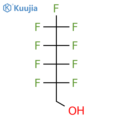 1H,1H-Nonafluoropentan-1-ol structure