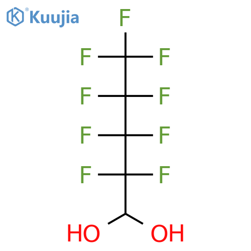 Perfluoropentanal Hydrate structure