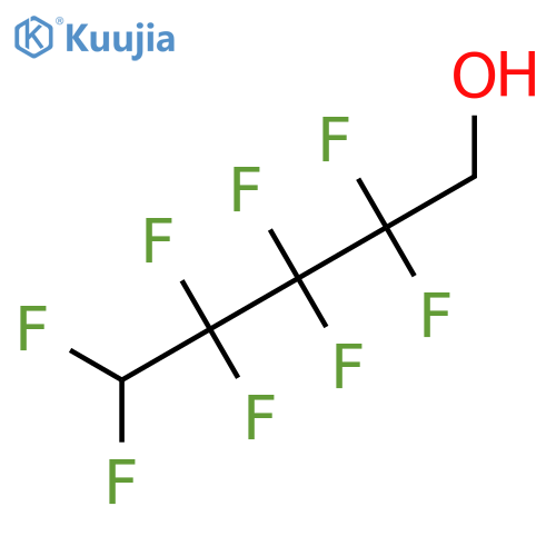 2,2,3,3,4,4,5,5-Octafluoro-1-pentanol structure