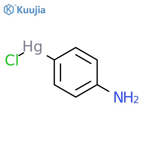 Mercury,(4-aminophenyl)chloro- structure