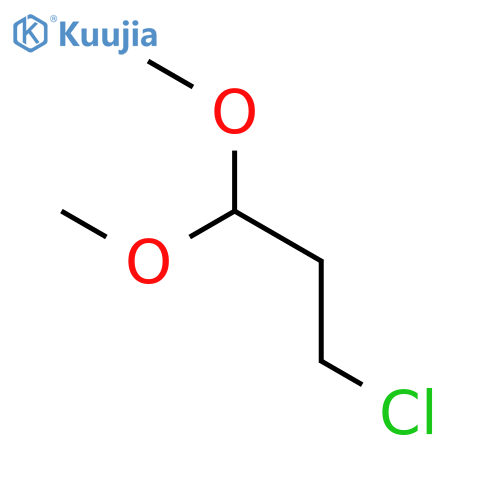 3-Chloropropionaldehyde Dimethyl Acetal structure