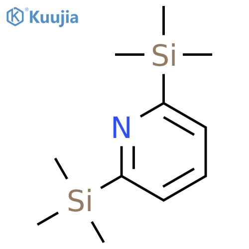 pyridine,2,6-bis(trimethylsilyl)- structure