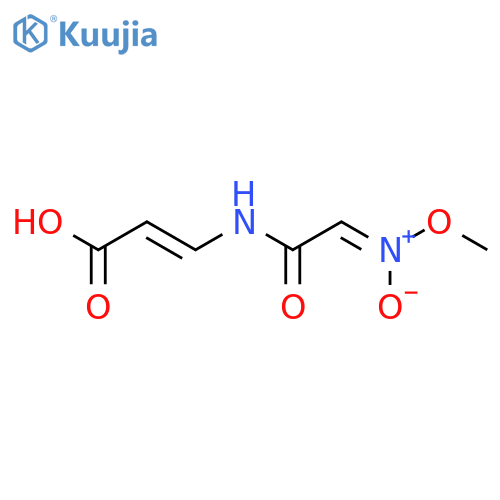 (E)-3-[2-(Methyl-aci-nitro)acetylamino]acrylic acid structure