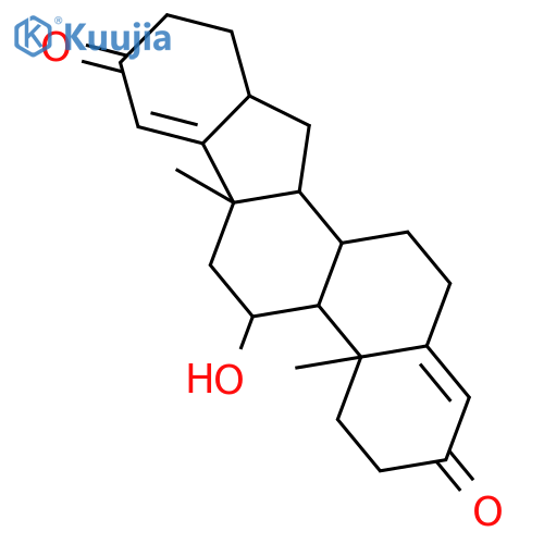 5-hydroxy-4a,6a-dimethyl-4,4b,5,6,9,10,10a,11,11a,11b,12,13-dodecahydro-3h-indeno[2,1-a]phenanthrene-2,8-dione structure
