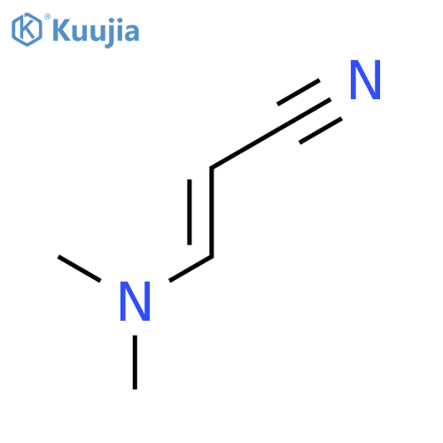 2-Propenenitrile,3-(dimethylamino)-, (2E)- structure