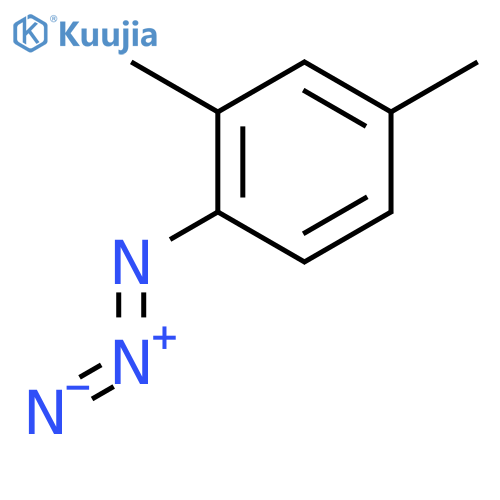 Benzene, 1-azido-2,4-dimethyl- structure
