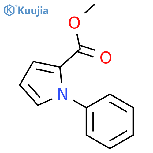 Methyl (1-Phenyl-1H-pyrrole)-2-carboxylate structure