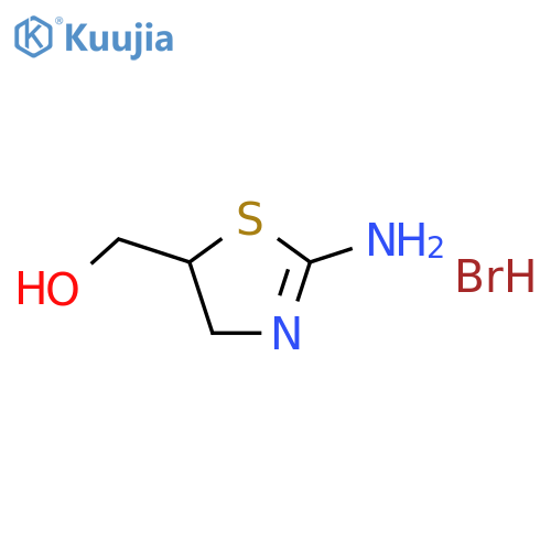 (2-Amino-4,5-dihydro-thiazol-5-yl)-methanol hydrobromide structure
