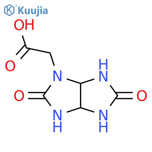 2-{2,5-dioxo-octahydroimidazo4,5-dimidazolidin-1-yl}acetic acid structure