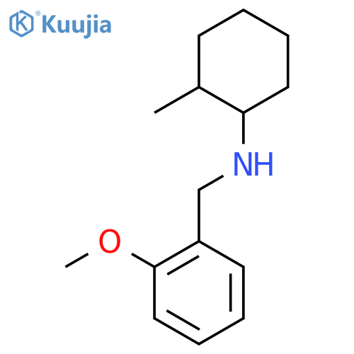 (2-Methoxybenzyl)(2-methylcyclohexyl)amine structure